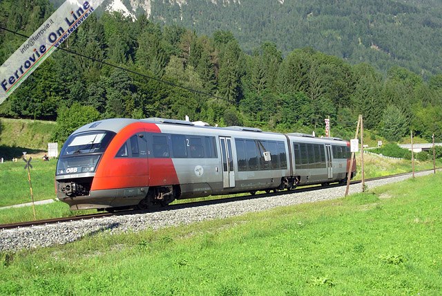 Il REX 1755 Klagenfurt - Kötschach-Mauthen percorre la valle del Gail tra Nötsch ed Emmersdorf im Gailtal.