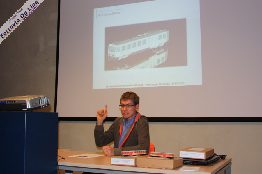 Marco Meusburger illustra la progettazione della Ferrosud M4 di Freccia Azzurra