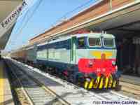 La E.656.294 debutta sui treni storici in Campania